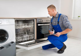 How to replace dishwasher cover panels
