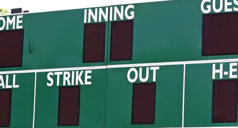 Tips for reading baseball scoreboards